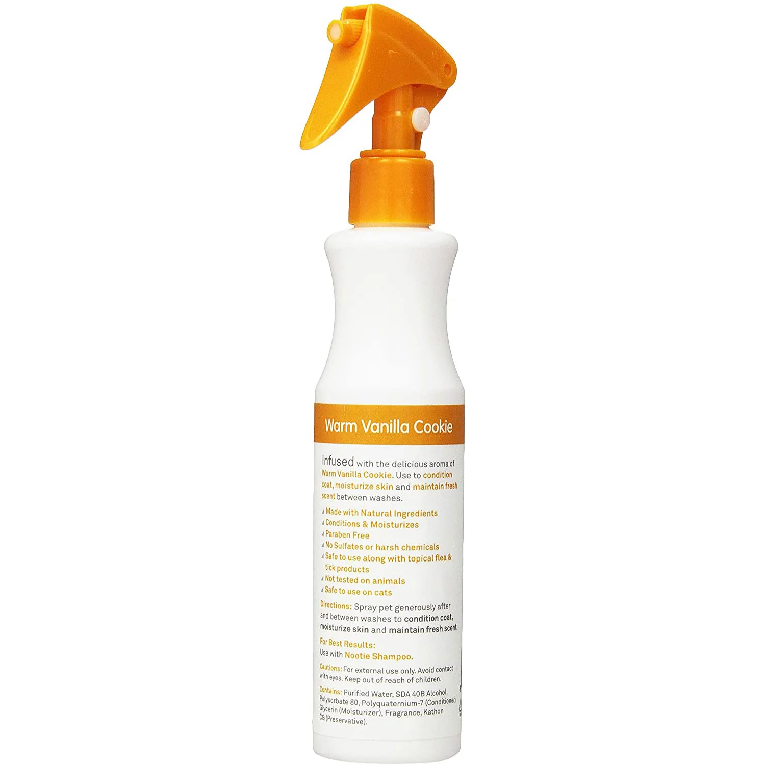 Nootie Daily Spritz Conditioning Spray, Warm Vanilla Cookie 8 Fl. Oz. - Image 2