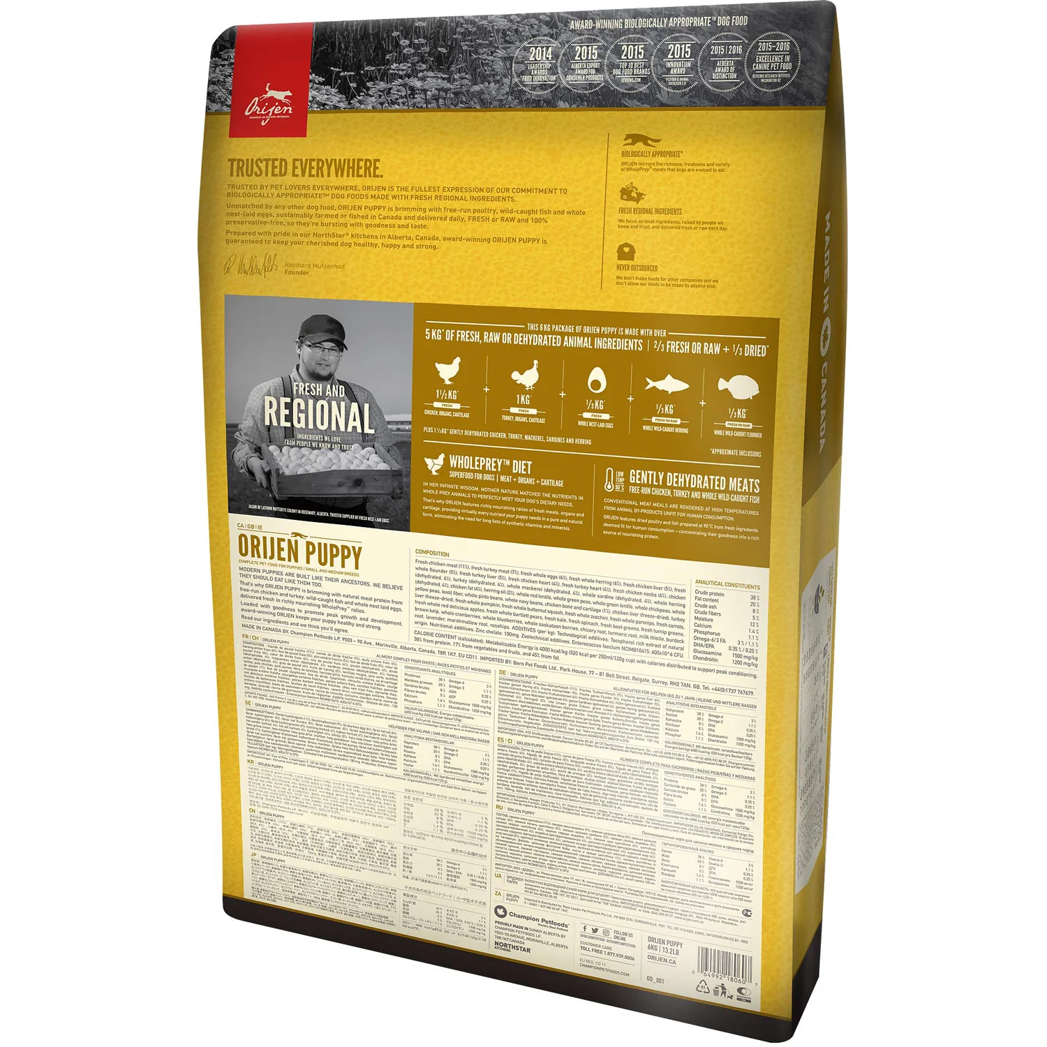 Orijen Puppy Food, 13 LB - Image 2