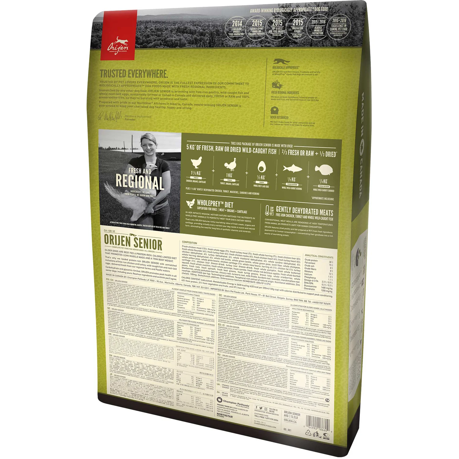 Orijen Senior Dog Food, 25 LB - Image 2