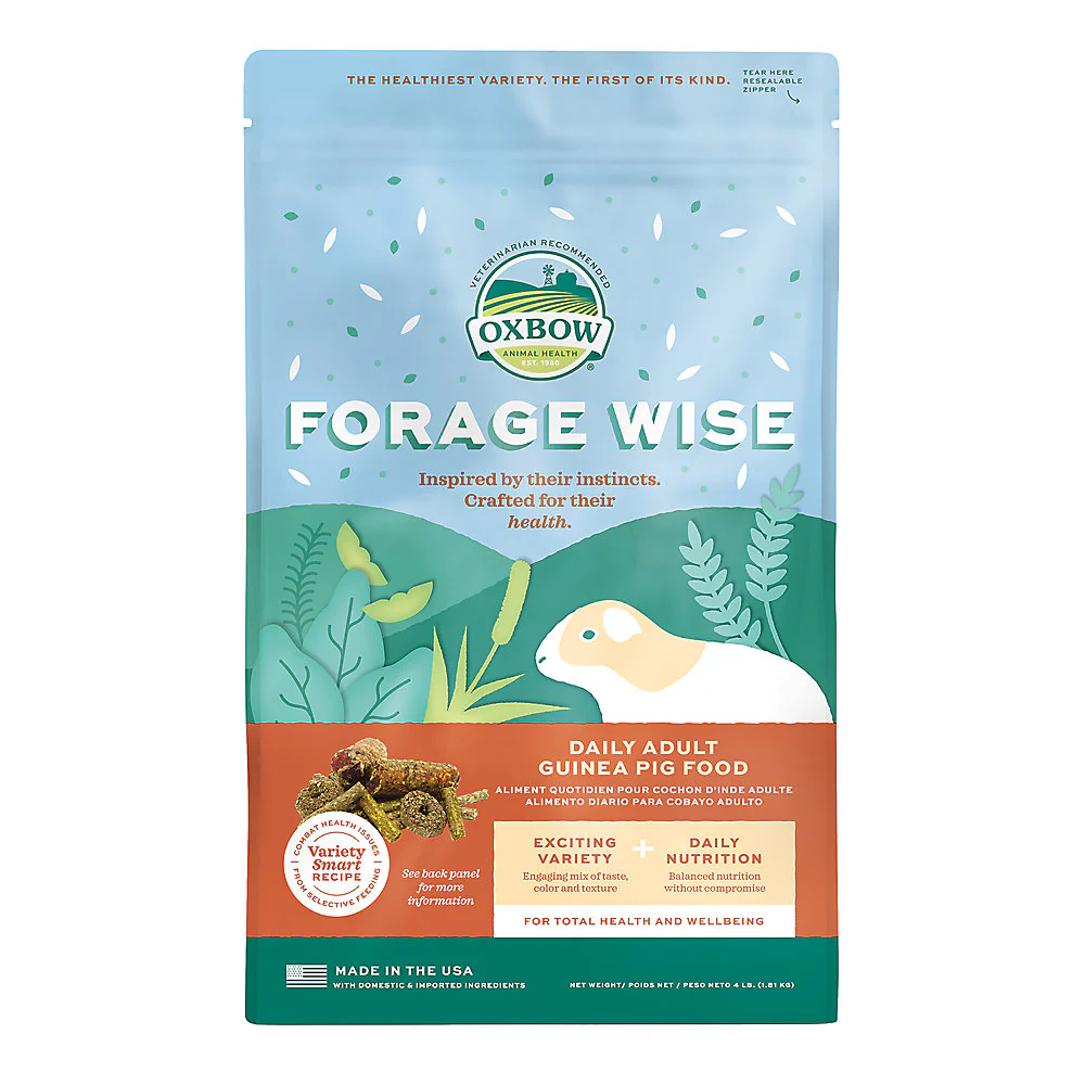 Oxbow, Forage Wise Guinea Food, Adult, 4b.