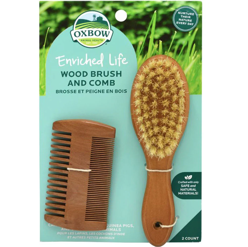 Oxbow, Wood Brush & Comb