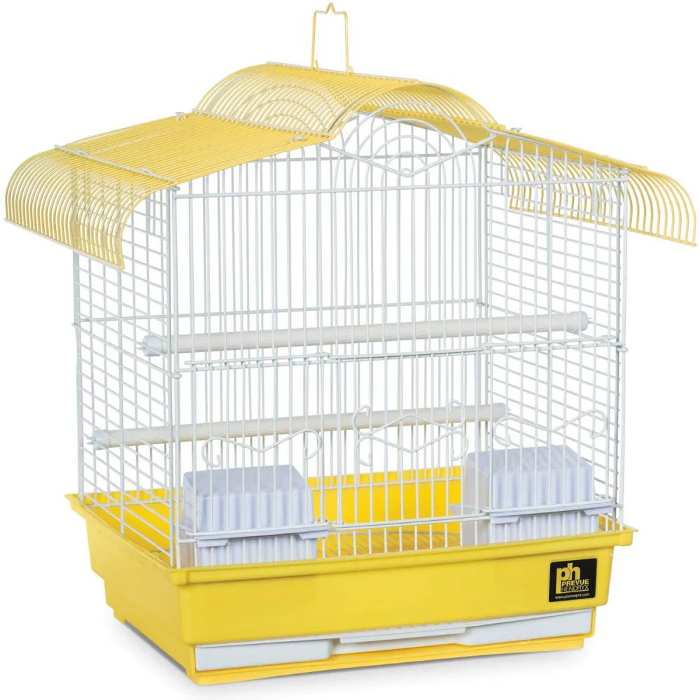 Parakeet Pastel Bird Cage, 13.5"L x 11"W x 16"H - Image 4