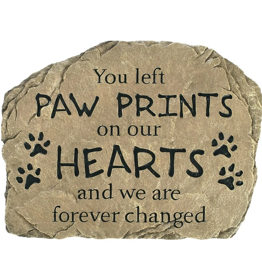 Carson, Paw Prints Stepping Stone - Image 2