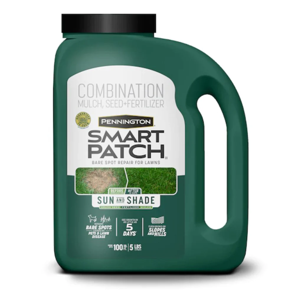 Pennington, Smart Patch Sun and Shade Lawn Repair Mix, 5 lb.