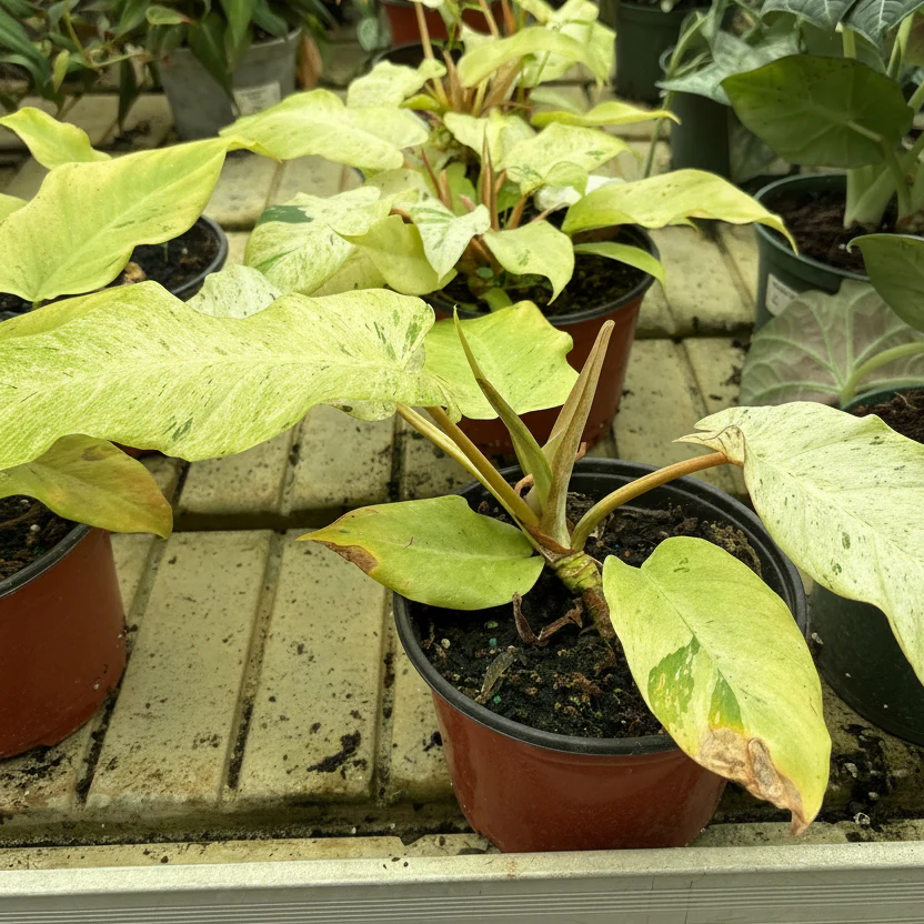 Philodendron 'Snow Drift' - Philodendron sp - 6" Pot