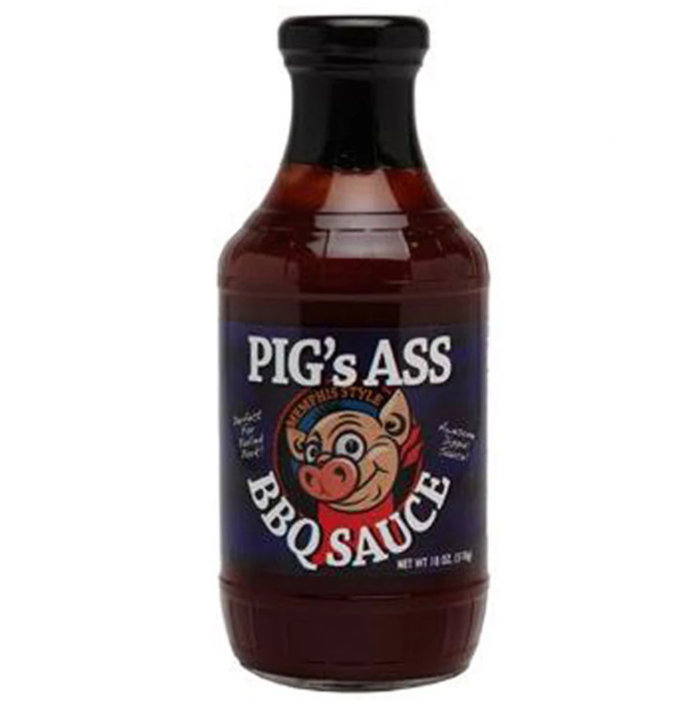 Pig's Ass, BBQ Sauce, 18 oz