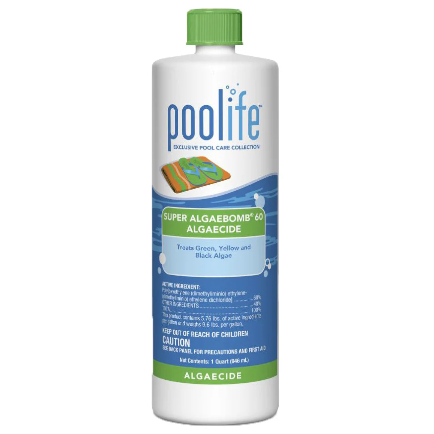 Poolife Super AlgaeBomb 60 Algaecide, 1 Qt.