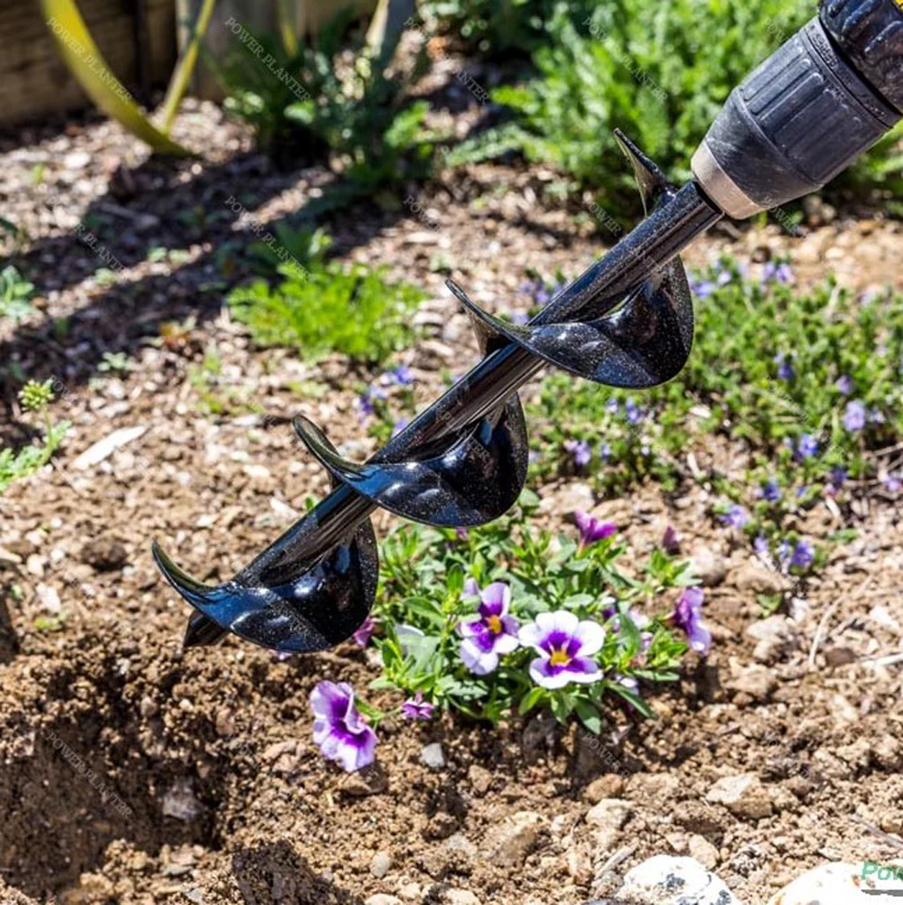 Power Planter, Bulb Auger, 3/8" X 12", Assorted Colors, Sold Separately - Image 3
