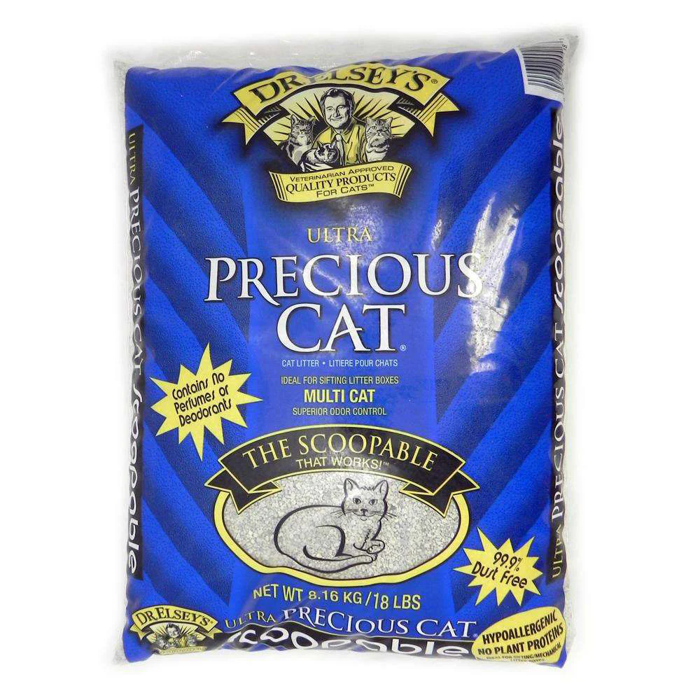 Precious Cat Ultra Cat Litter-18 lbs