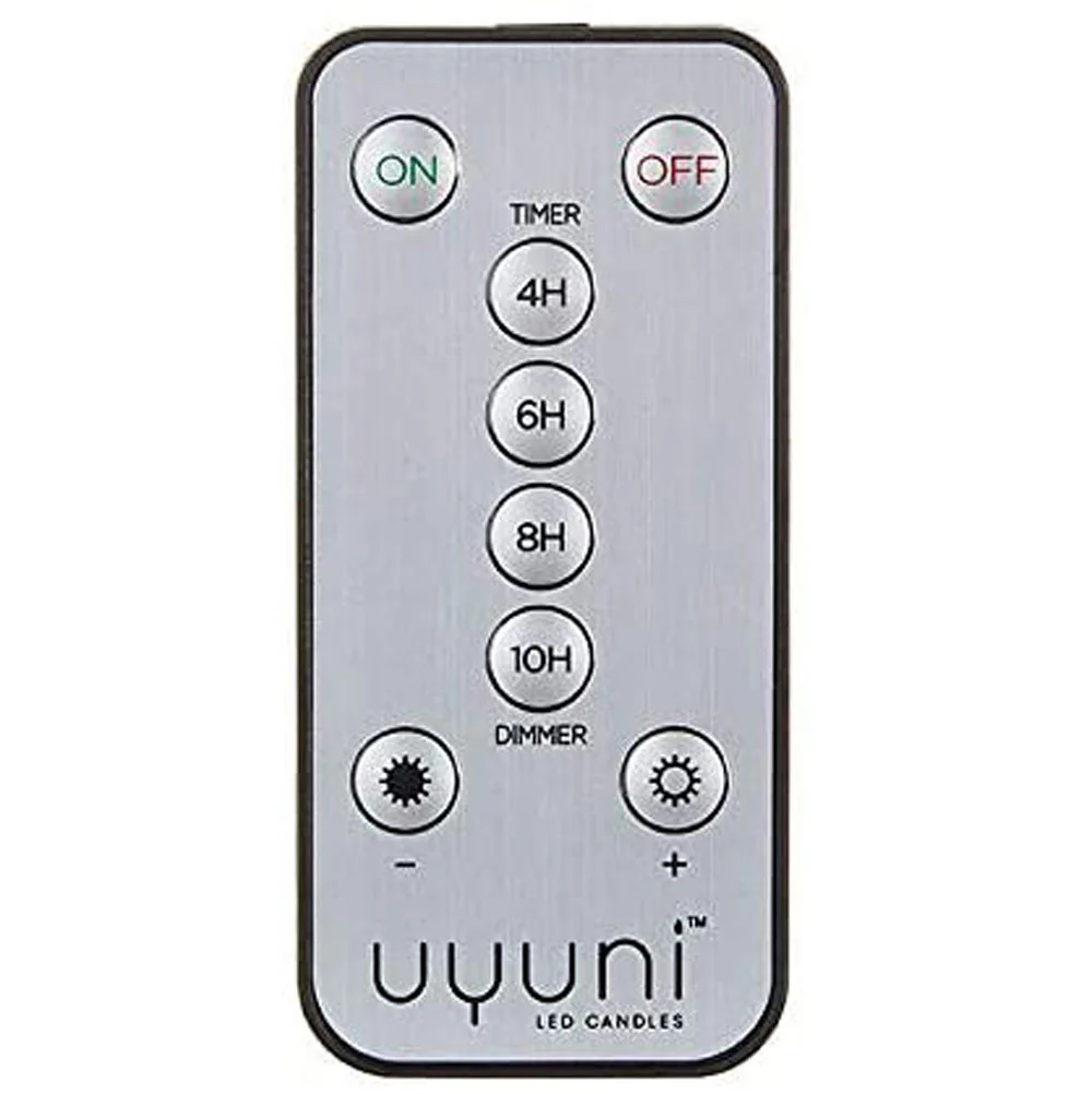 Raz, Uyuni Candle, Remote Control, 3.5"