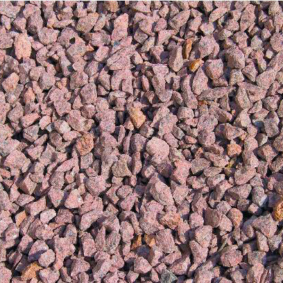 Red Granite Large, 1/2 Cu. Ft. Bagged Stone
