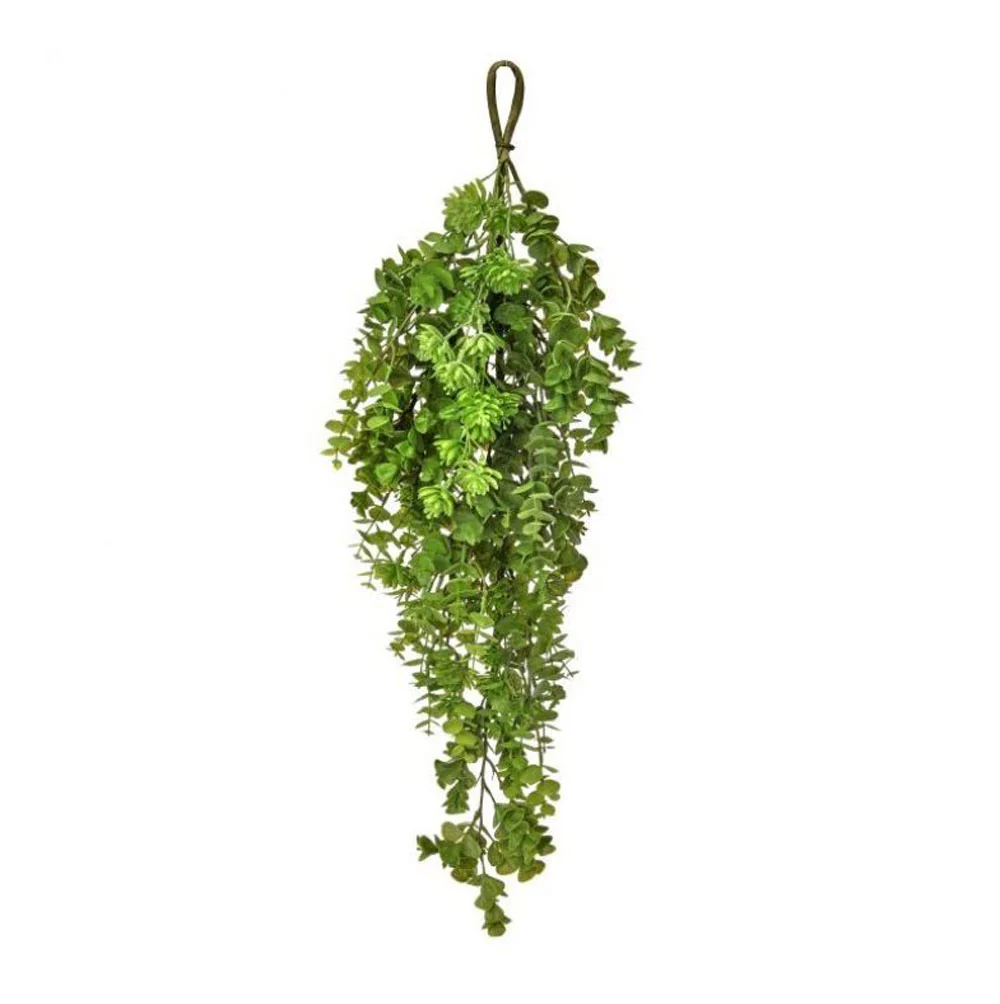 Regency, Natural Touch Eucalyptus & Succulent Teardrop, 31"