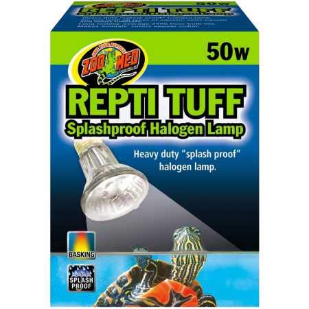 Repti Tuff Splashproof Halogen Lamp, 50 Watt