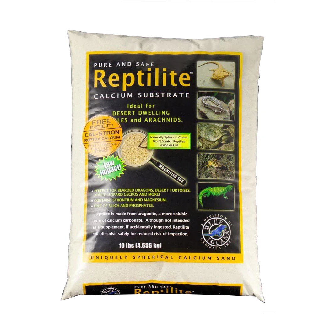 Reptilite Sand, Natural White,10 LB