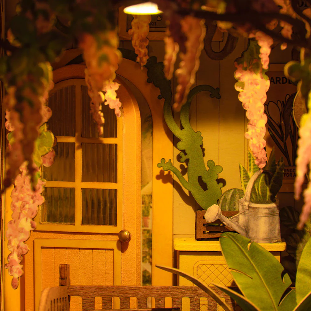 Robotime, Garden Flower House, Book Nook & Wonderland Miniature Kit - Image 2