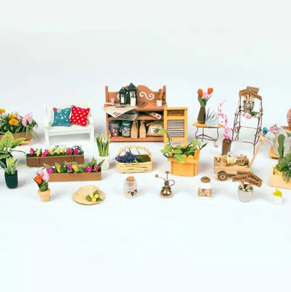 Robotime, Miller's Flower Garden, Miniature Kit - Image 2