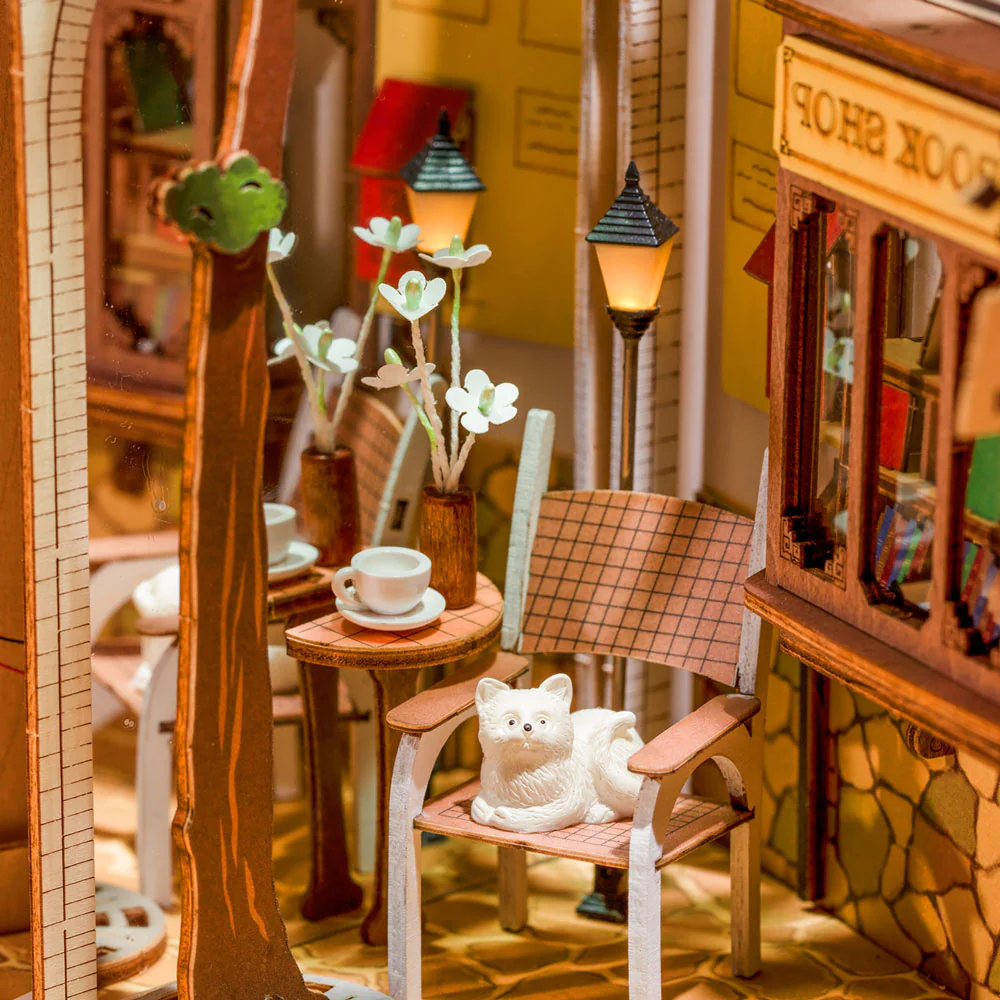 Robotime, Sunshine Town Miniature Book Nook Kit - Image 3