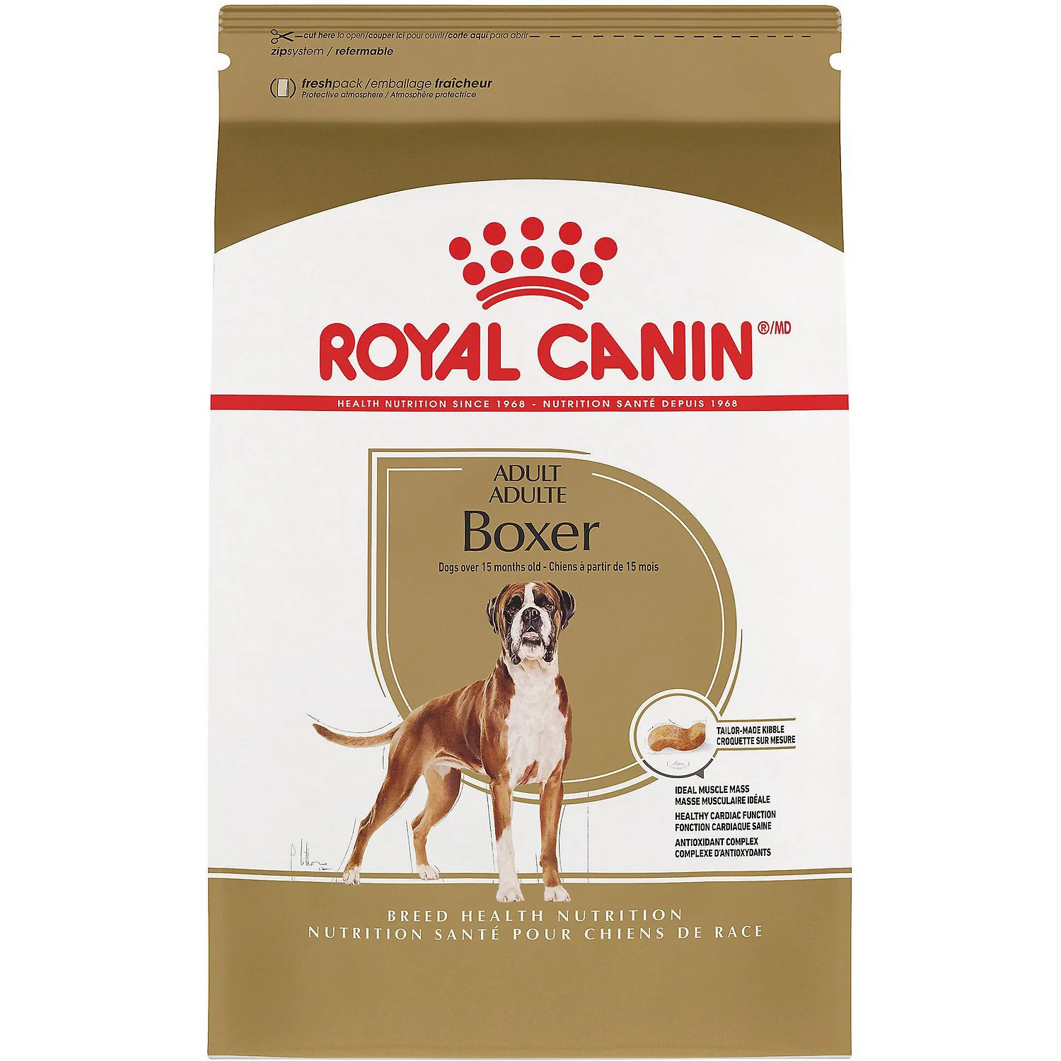 Royal Canin Boxer Adult Dog Food, 30 LB