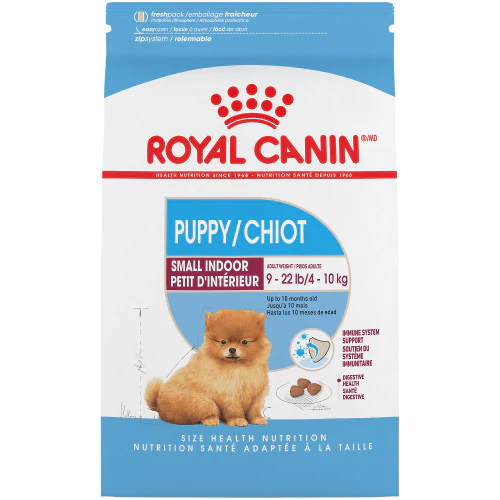 Royal Canin Small Indoor Puppy Dry Dog Food, 2.5 lb.