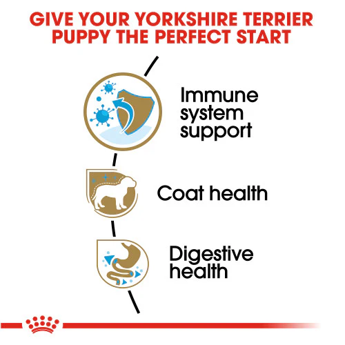 Royal Canin Yorkshire Terrier Puppy Dry Dog Food, 2.5 lb. - Image 3