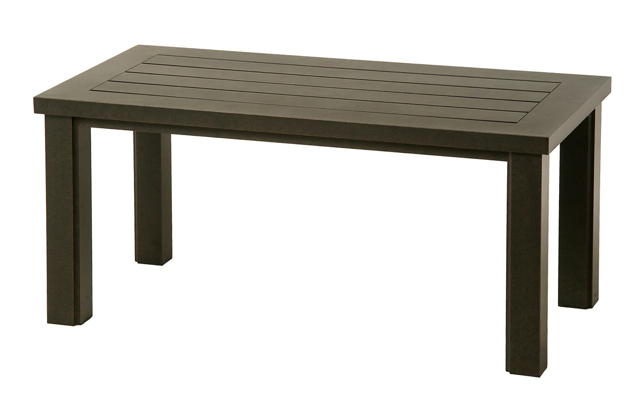 Hanamint, Sherwood 24"x48" Rect. Coffee Table, Terra Mist - Image 3