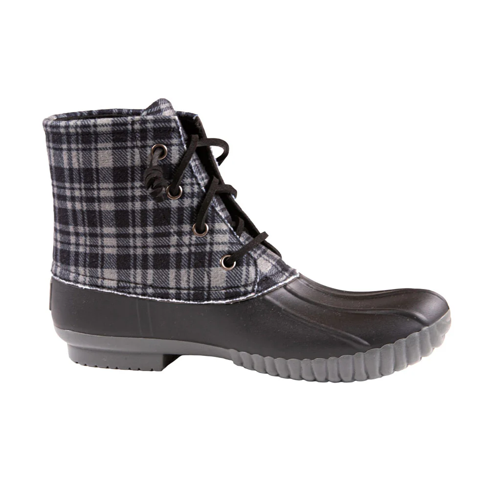 Simply Southern, Plaid Black Boots, Assorted Sizes