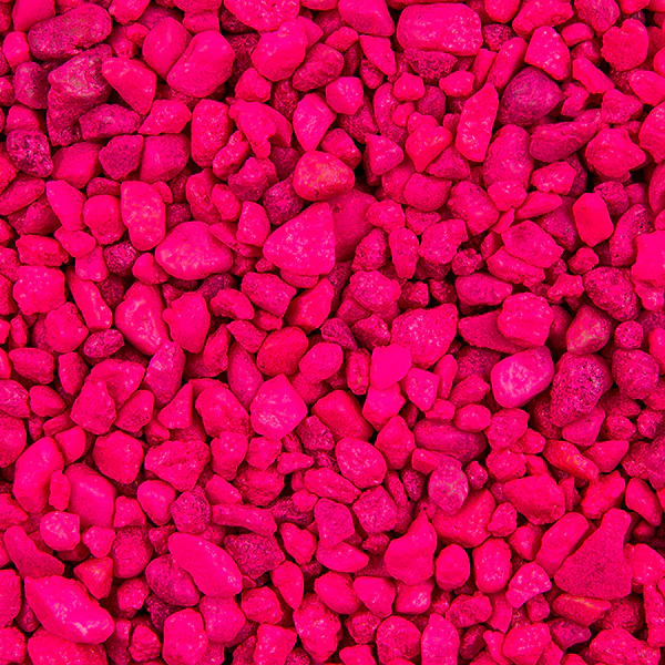 Spectrastone PermaGlo Neon Pink Gravel, 5 lb