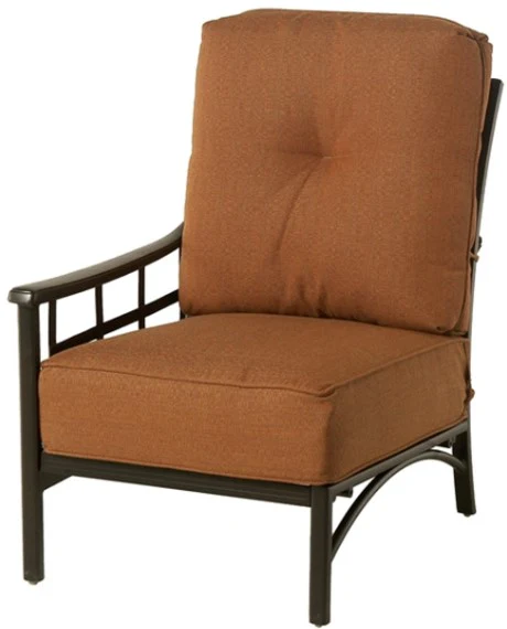 Hanamint, Stratford Estate Club Right Chair, Terra Mist