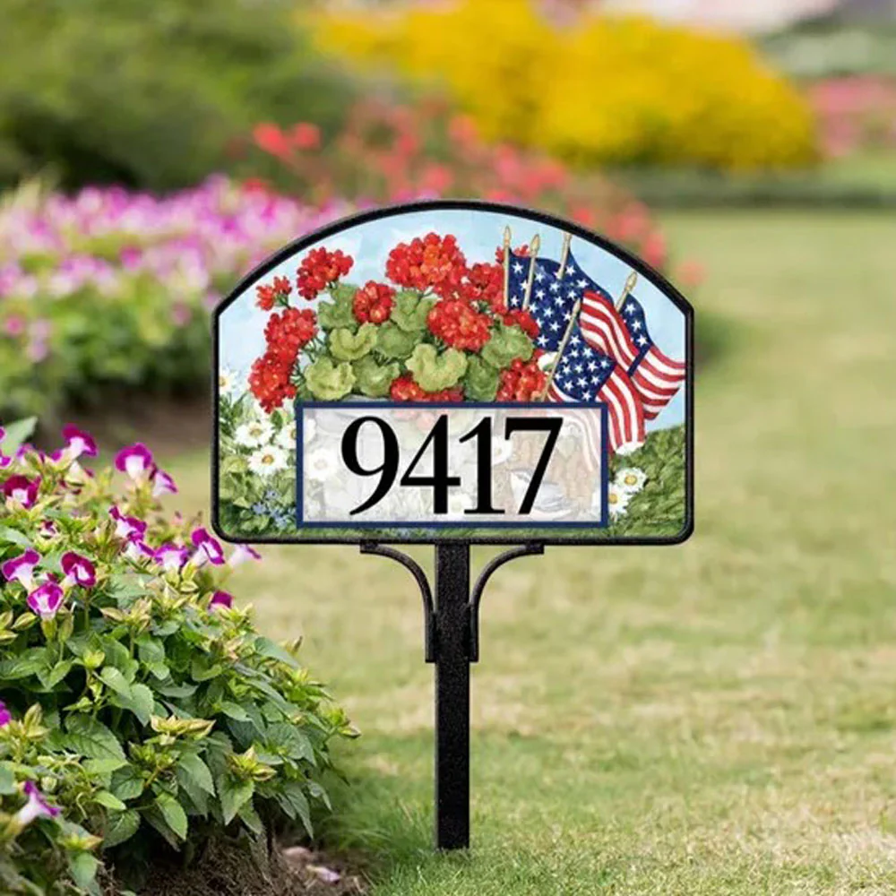 Studio M, Flags and Flowers Yard Design - Image 2