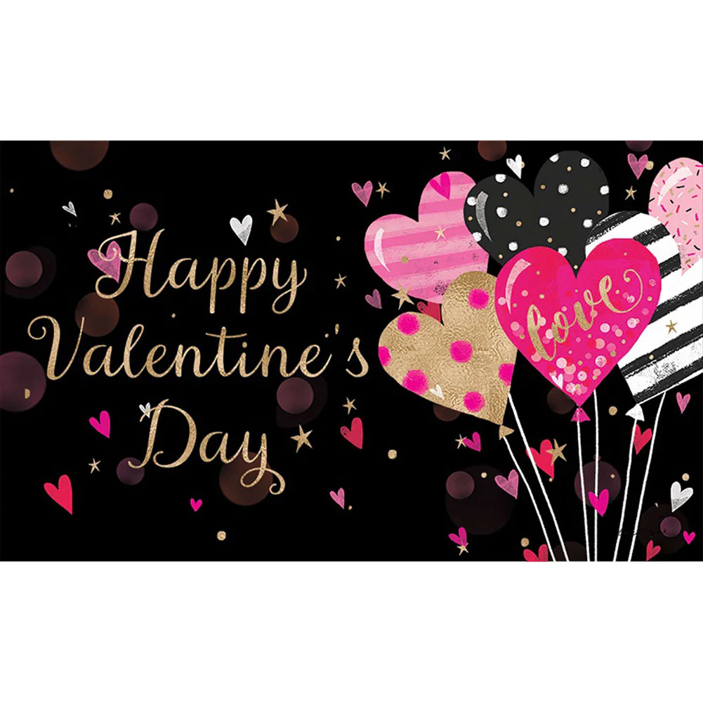 Studio M, Valentine's Balloons Mat