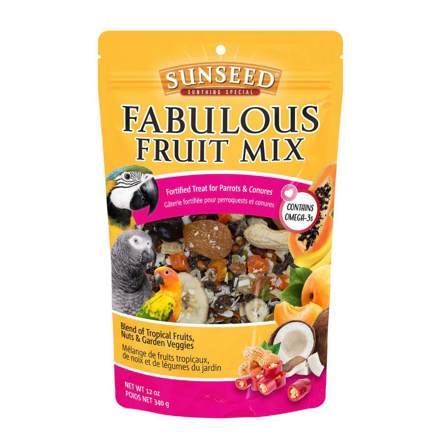 Sunseed Fabulous Fruit Mix, 12 oz.