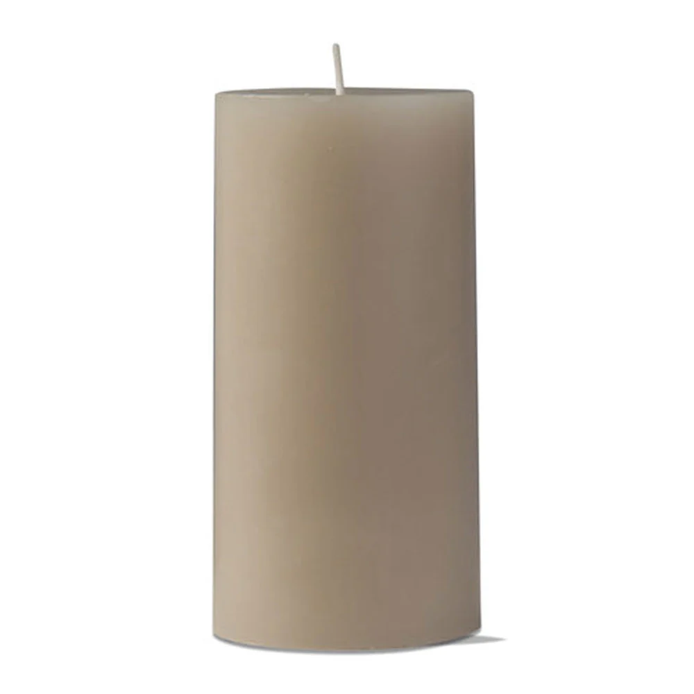 Tag Candles, Pillar Candle 3X6, Linen