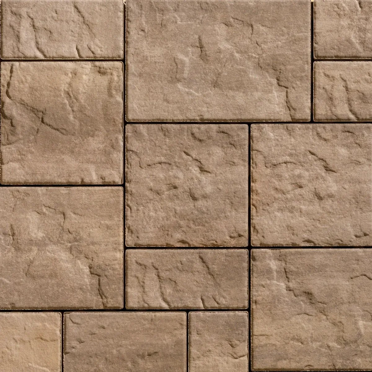 Techo-Bloc, Blu 60 Slate HD Pavers | Full Pallet | Chestnut Brown
