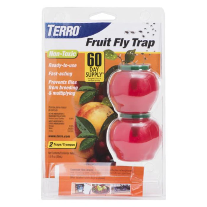 Terro Fruit Fly Traps, 2 Pack