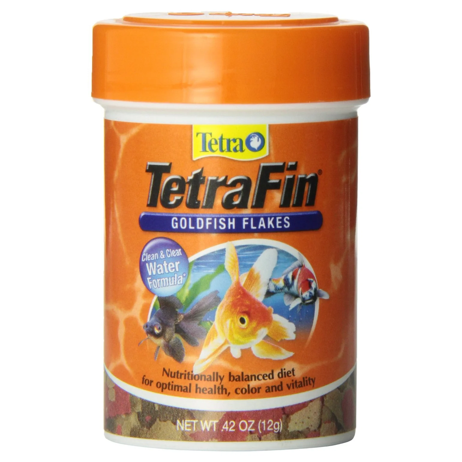 TetraFin Goldfish Flakes, 0.42 OZ