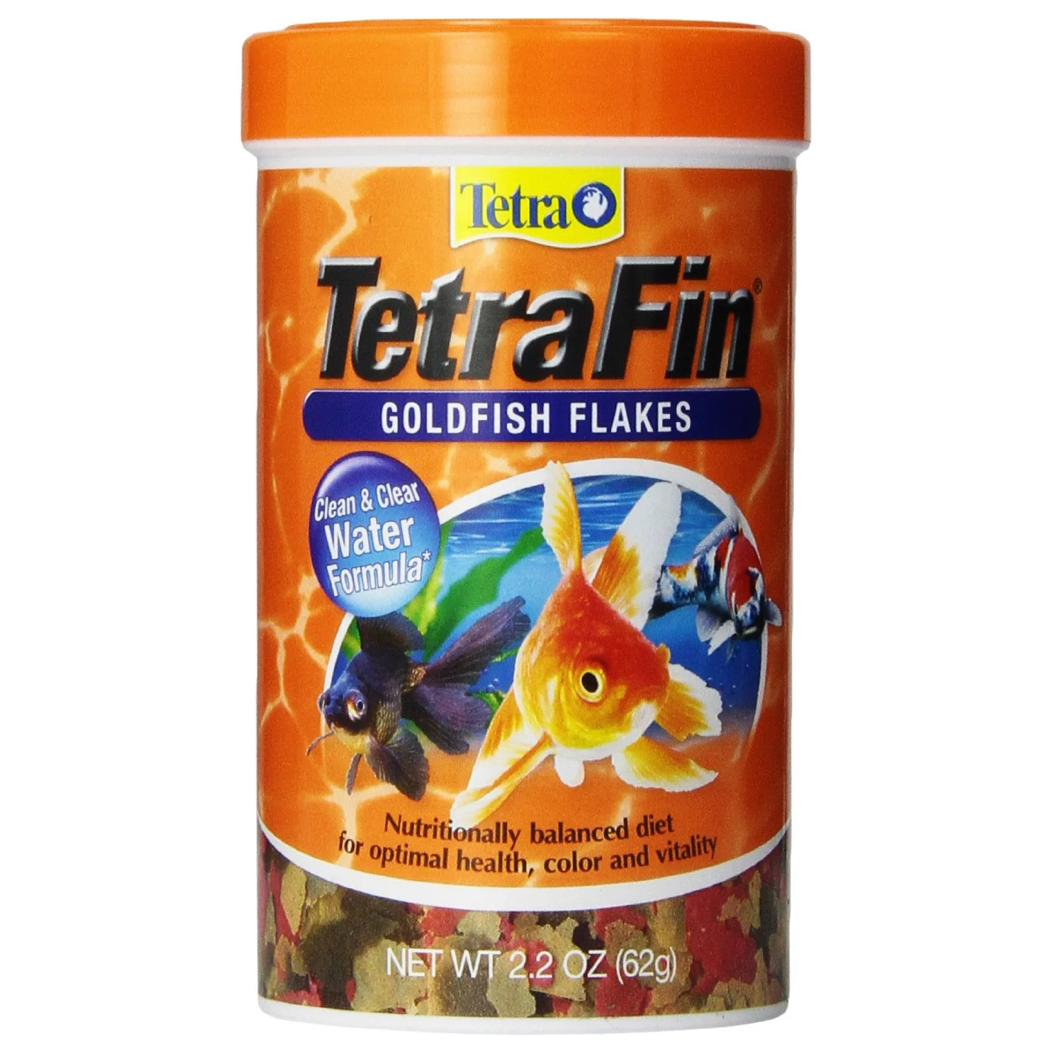 TetraFin Goldfish Flakes 2.2 oz