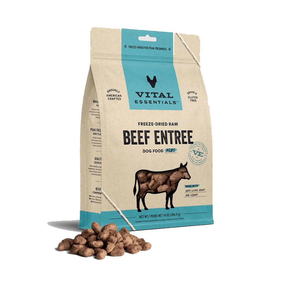 Vital Essentials, Freeze Dried Beef Mini Nibs