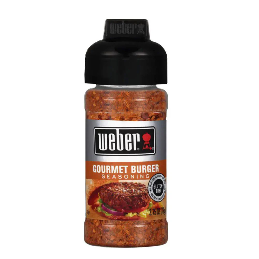 Weber, Gormet Burger Seasoning, 2.75 oz.