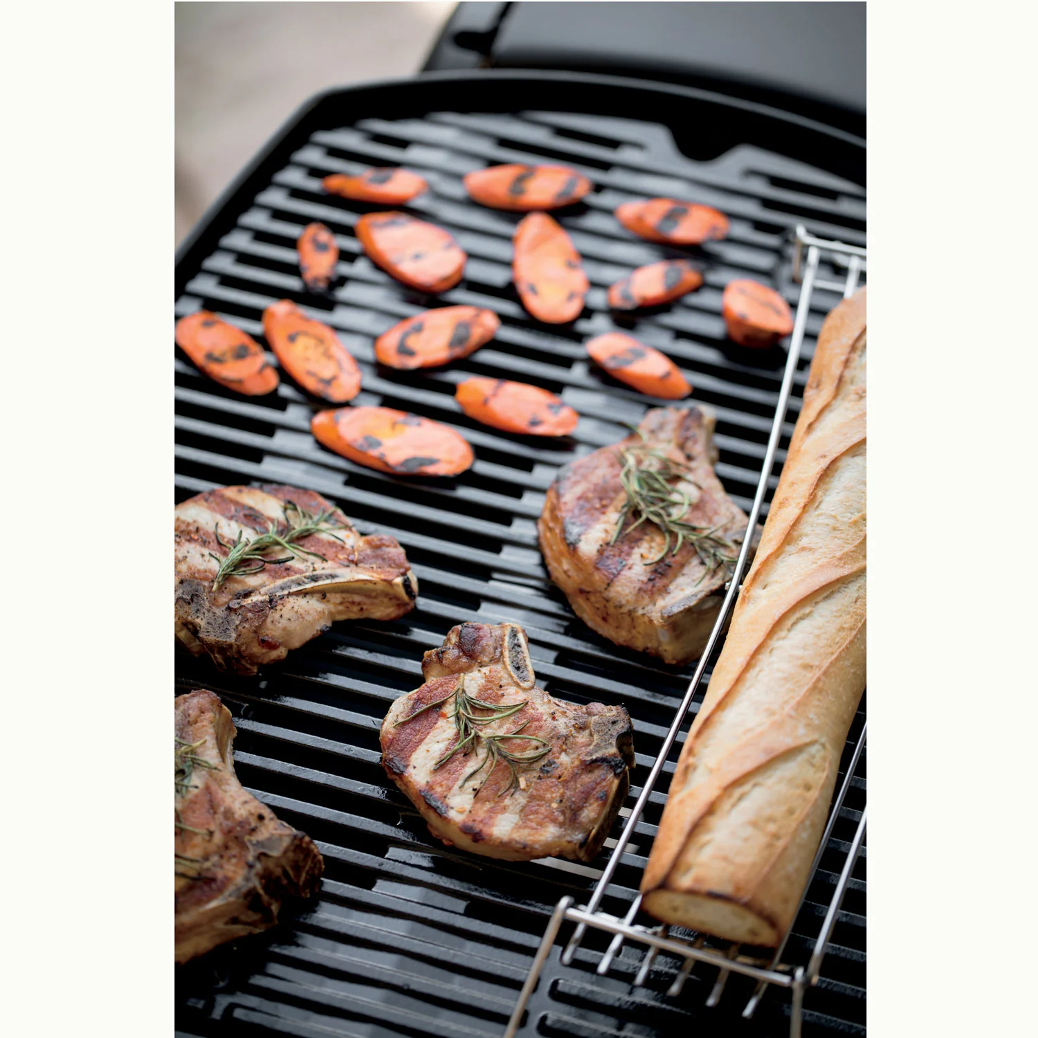 Weber Q 3200 LP Gas Grill, Titanium - Image 3