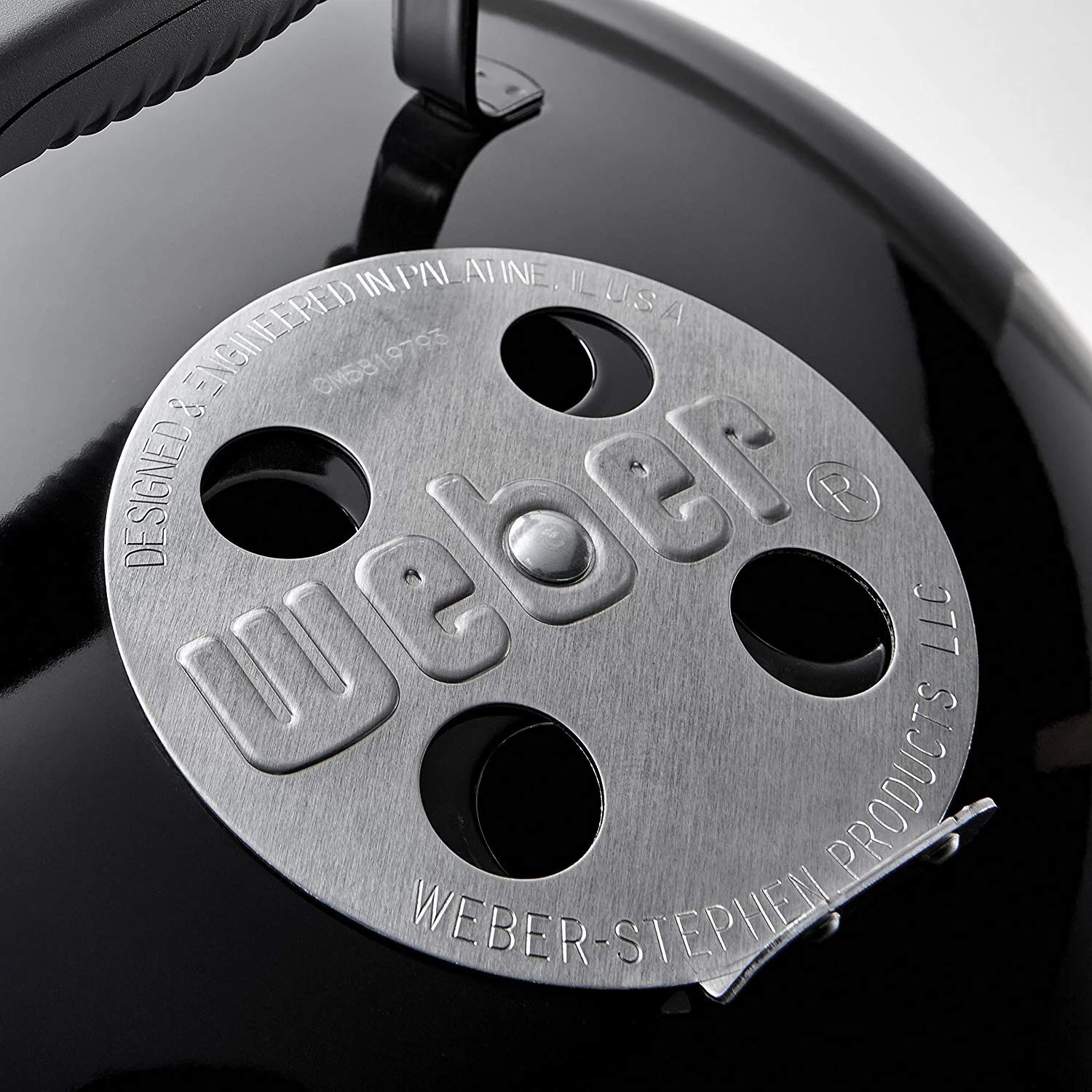 Weber Smokey Joe Portable Charcoal Grill, 14" - Image 3