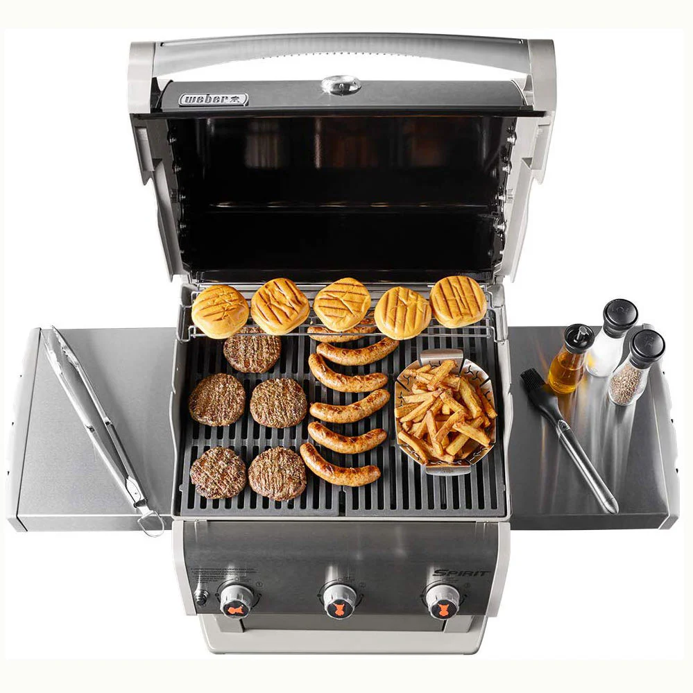 Weber Spirit E-310 LP Gas Grill, Black - Image 3