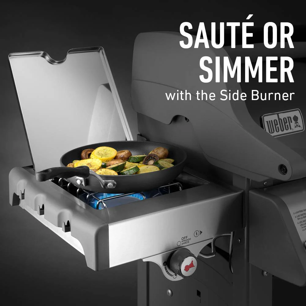 Weber Spirit E-330 LP Gas Grill, Black - Image 3