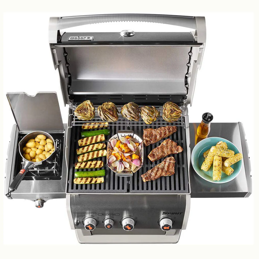 Weber Spirit E-330 LP Gas Grill, Black - Image 4