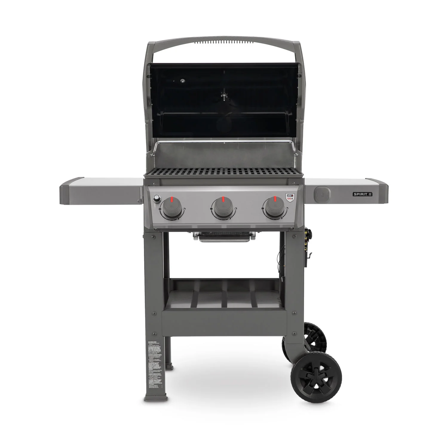 Weber Spirit II E-310 LP Gas Grill, Black - Image 3