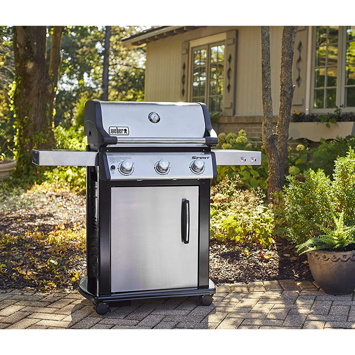 Weber Spirit S-315 LP Grill, Stainless Steel - Image 3