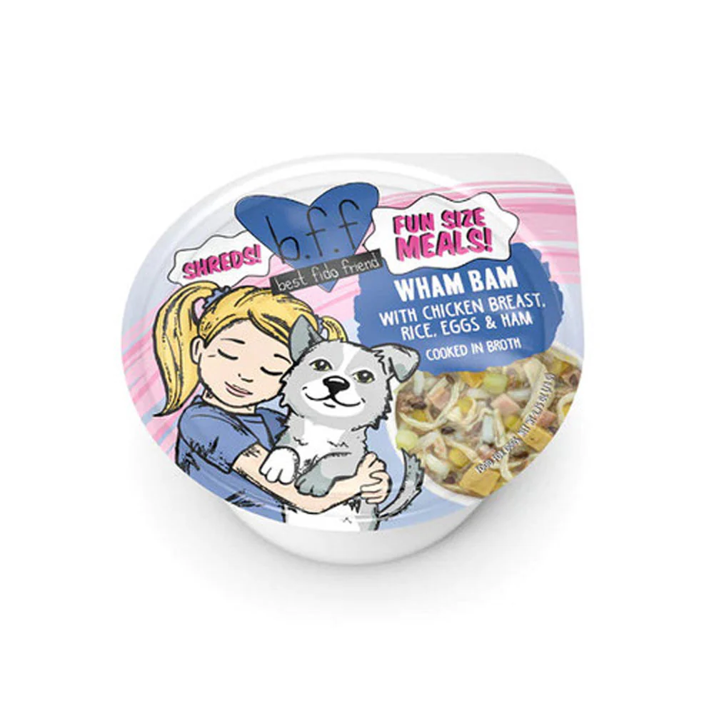 Weruva, BFF Wham Bam Chicken & Ham Recipe, 2.7 oz.
