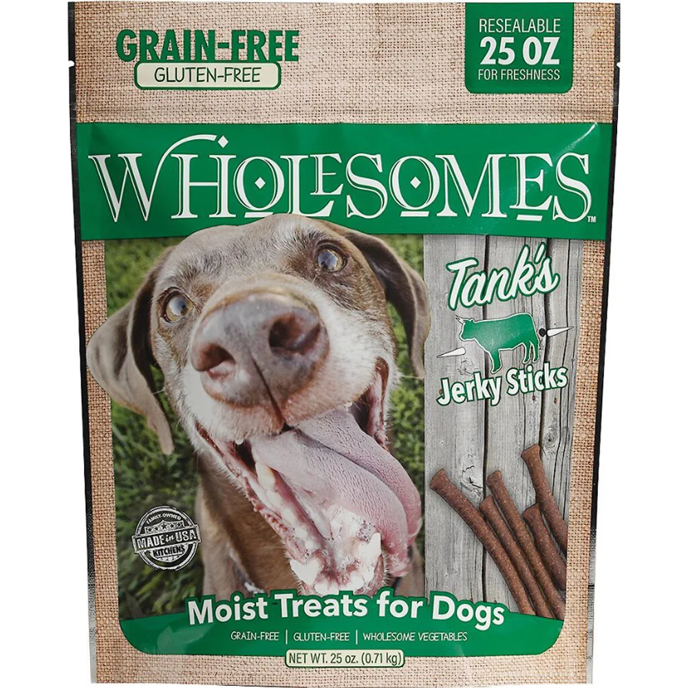 Wholesomes, Tank's Jerky Strips, 25 oz.