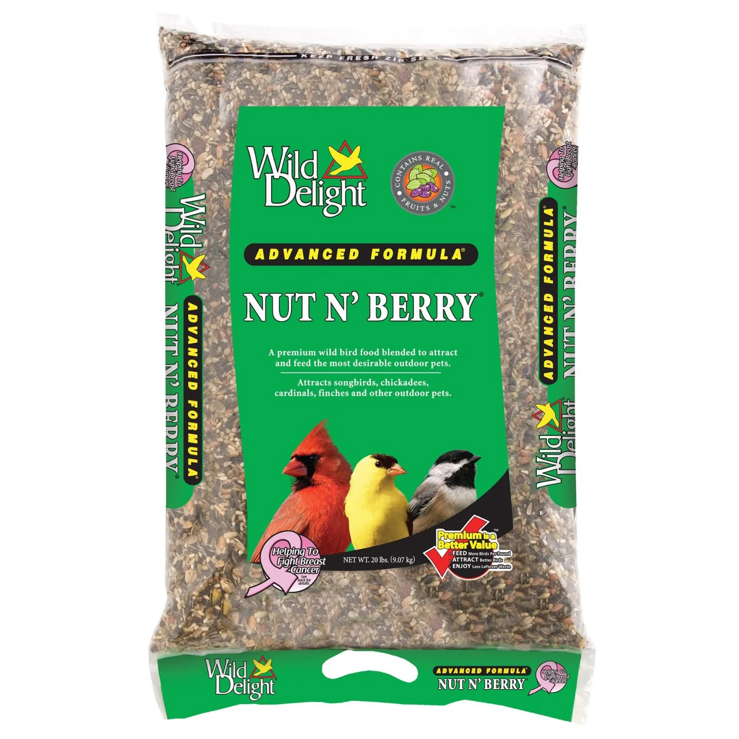Wild Delight Nut N' Berry, 20 LB