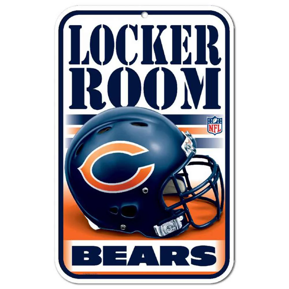 WinCraft, Chicago Bears "Locker Room" Sign