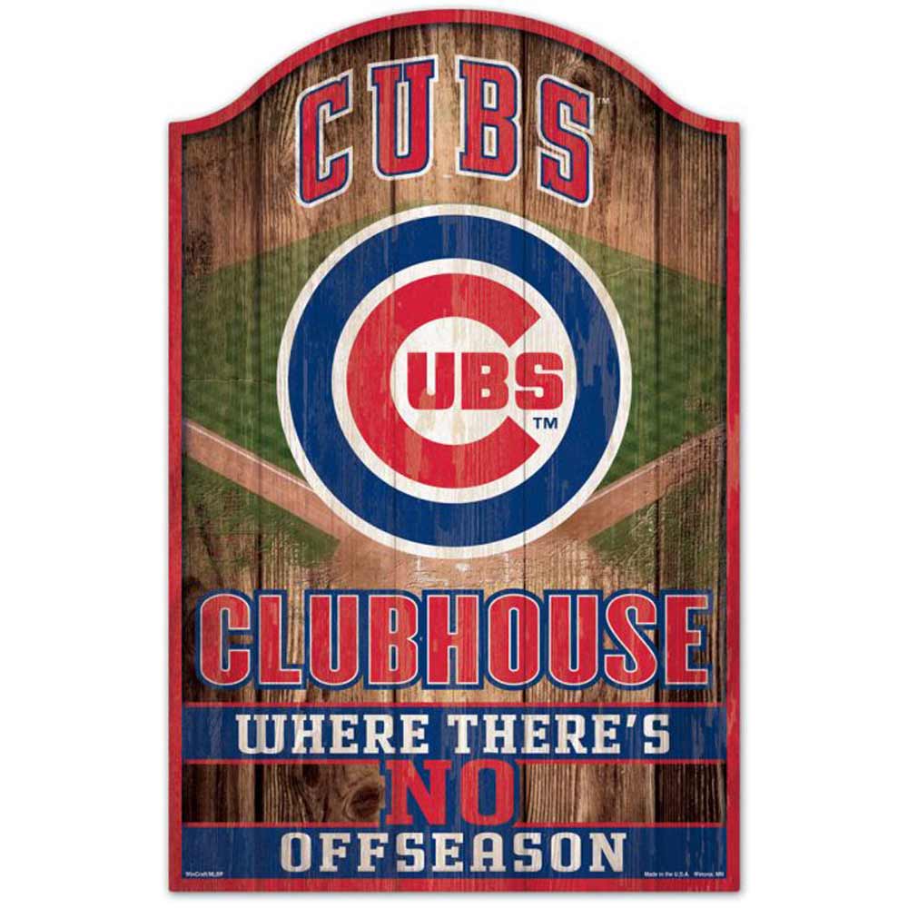 WinCraft, Chicago Cubs Clubhouse Sign